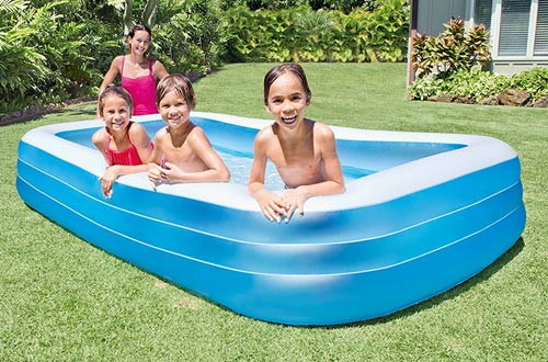 Protecting your kids around inflatable pools